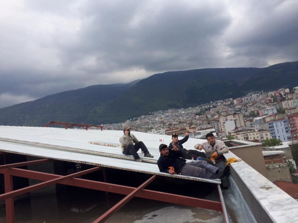 Çelik Konstrüksiyon Ve Sandviç Panel Kaplama